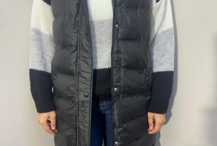 Veste sans manches longue
