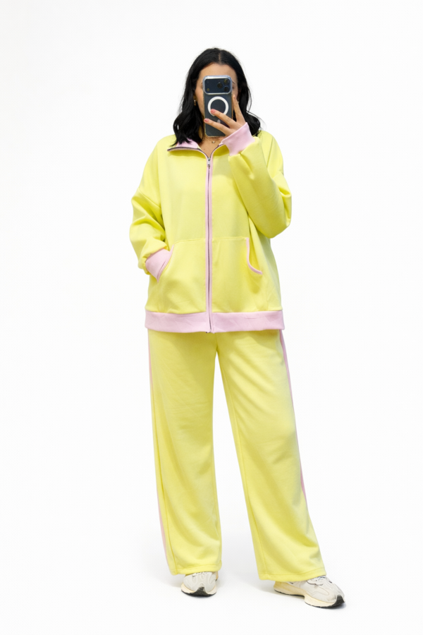 Ensemble survêtement jaune