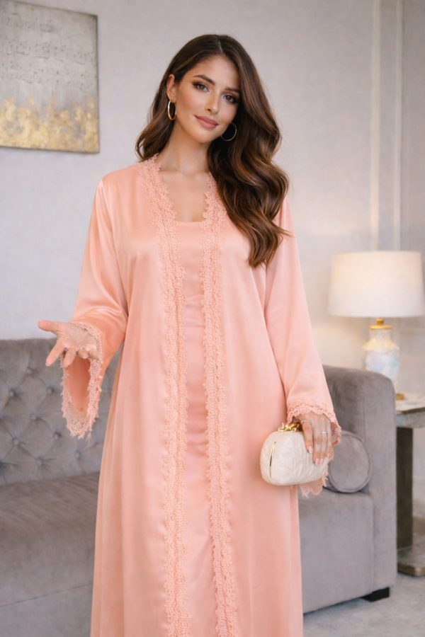 Ensemble kimono dentelle