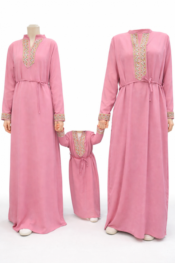 Robe oriental mère et fille