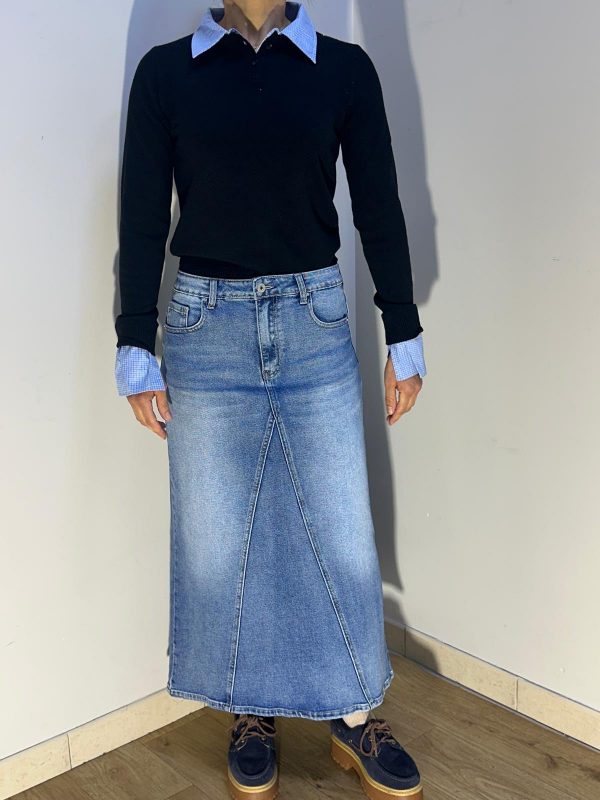 Jupe en jeans