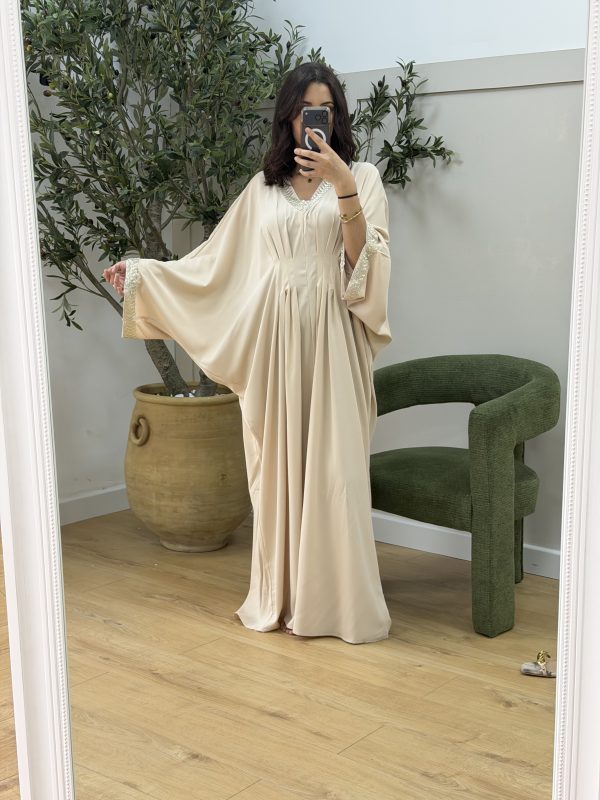 Robe faracha beige