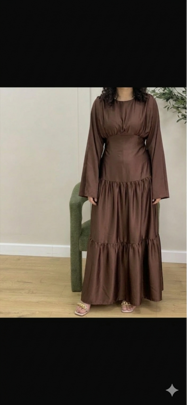 Robe longue choco