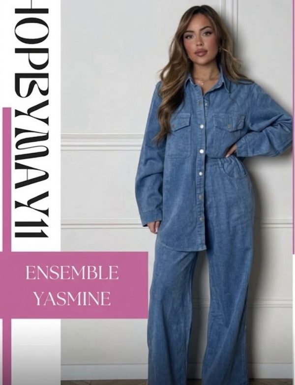 Ensemble jeans bleu