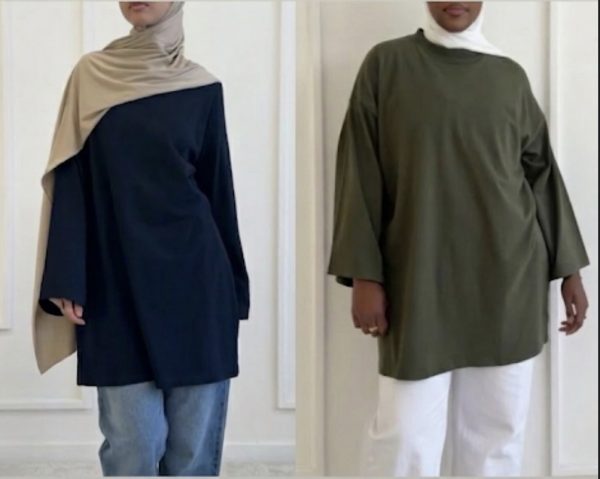 Pull street kaki oversize