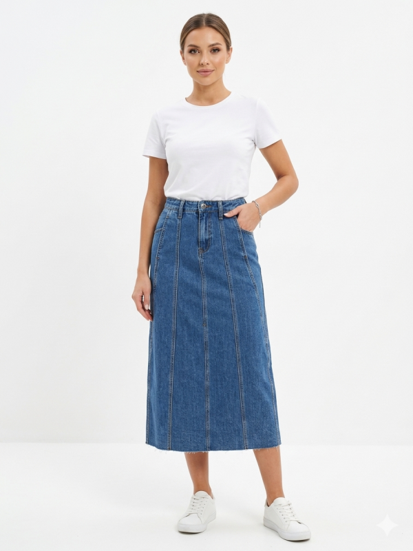 Jupe en jeans