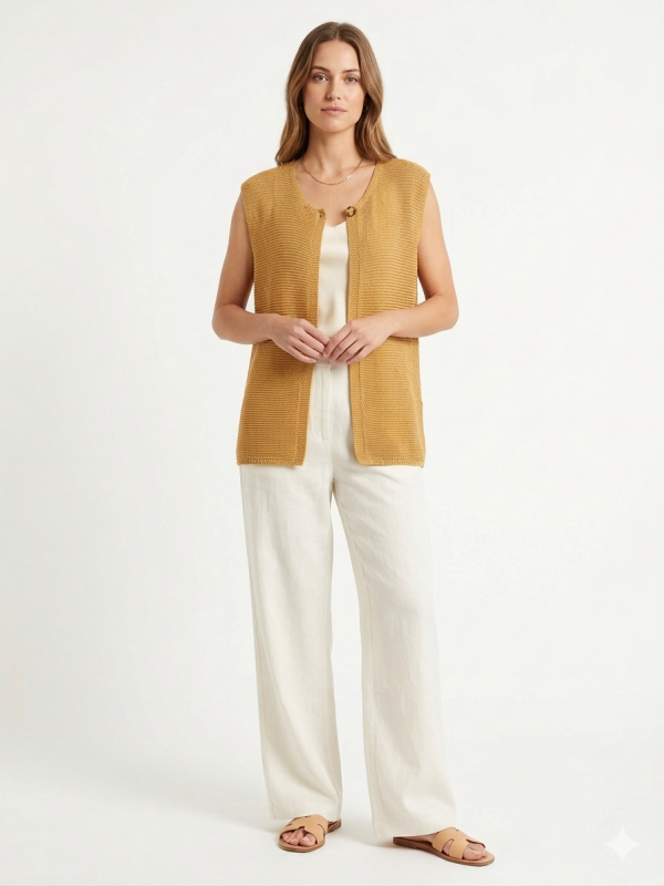 Cardigan manche courte