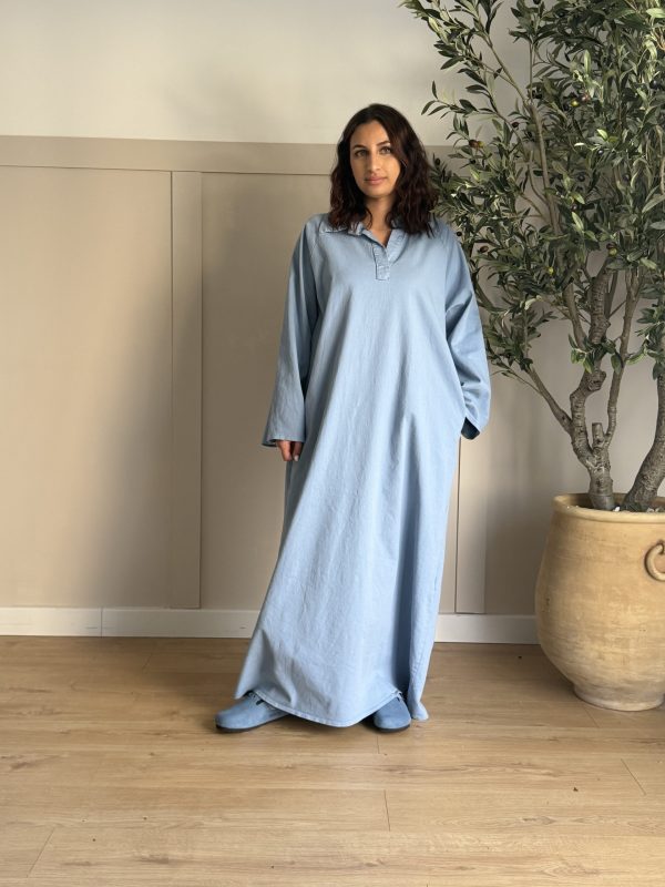 Robe en jeans