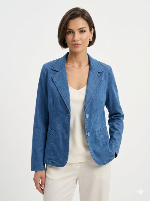 Blazer en jeans