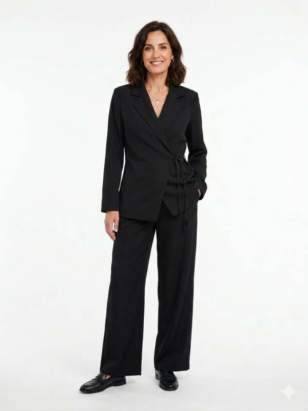 Ensemble blazer oversize