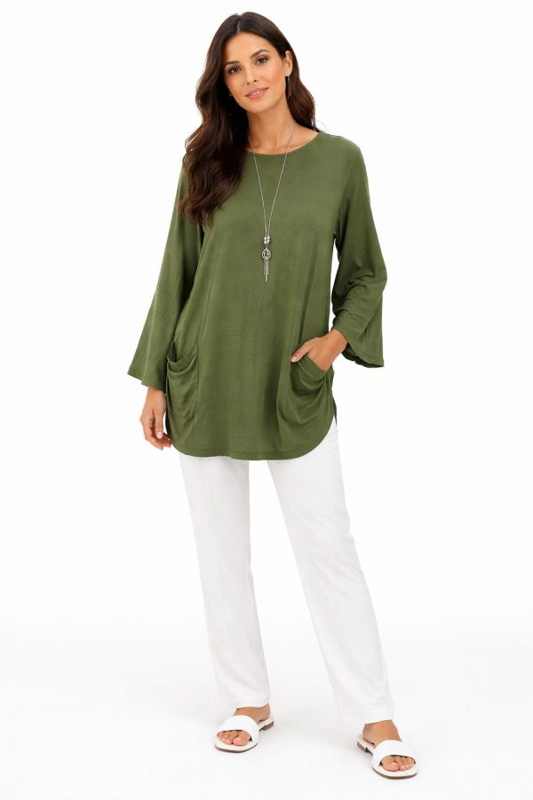 Pull oversize coton avec collier