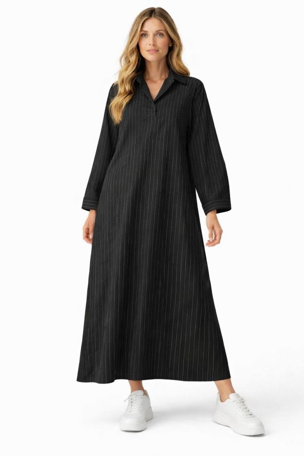 Robe longue en lin