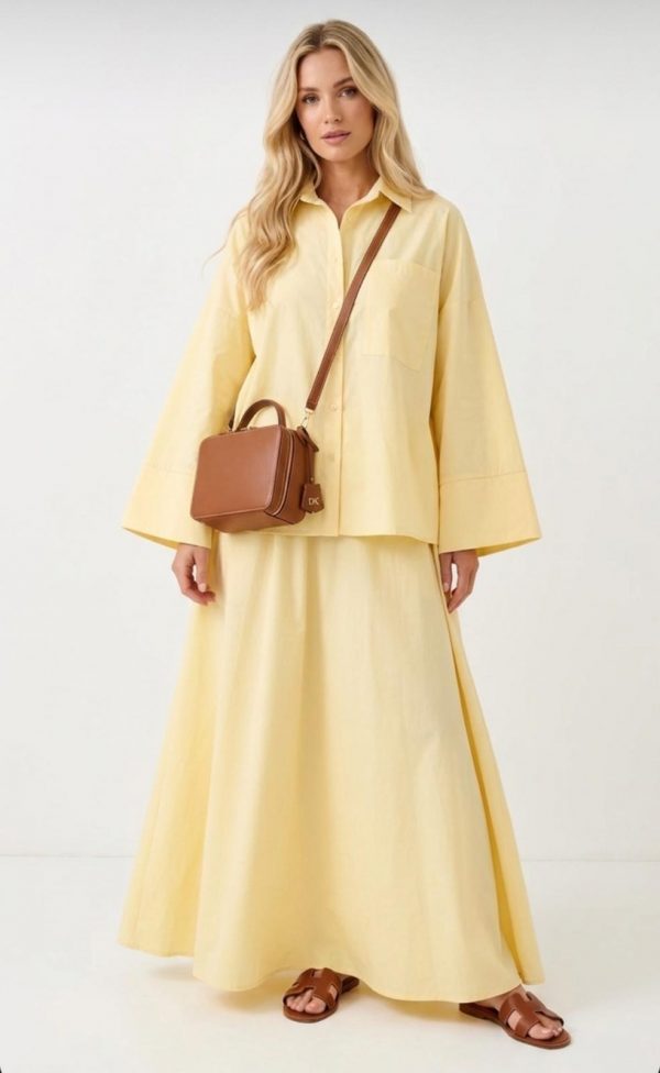 Ensemble jupe coton