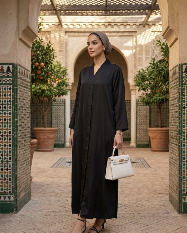 Robe soie de médine