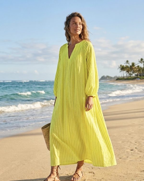 Robe rayée